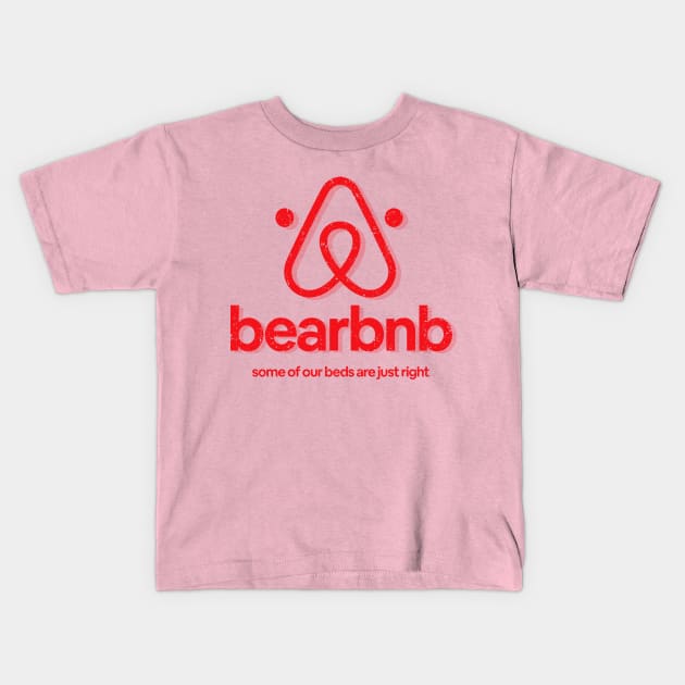 bearbnb Kids T-Shirt by kg07_shirts